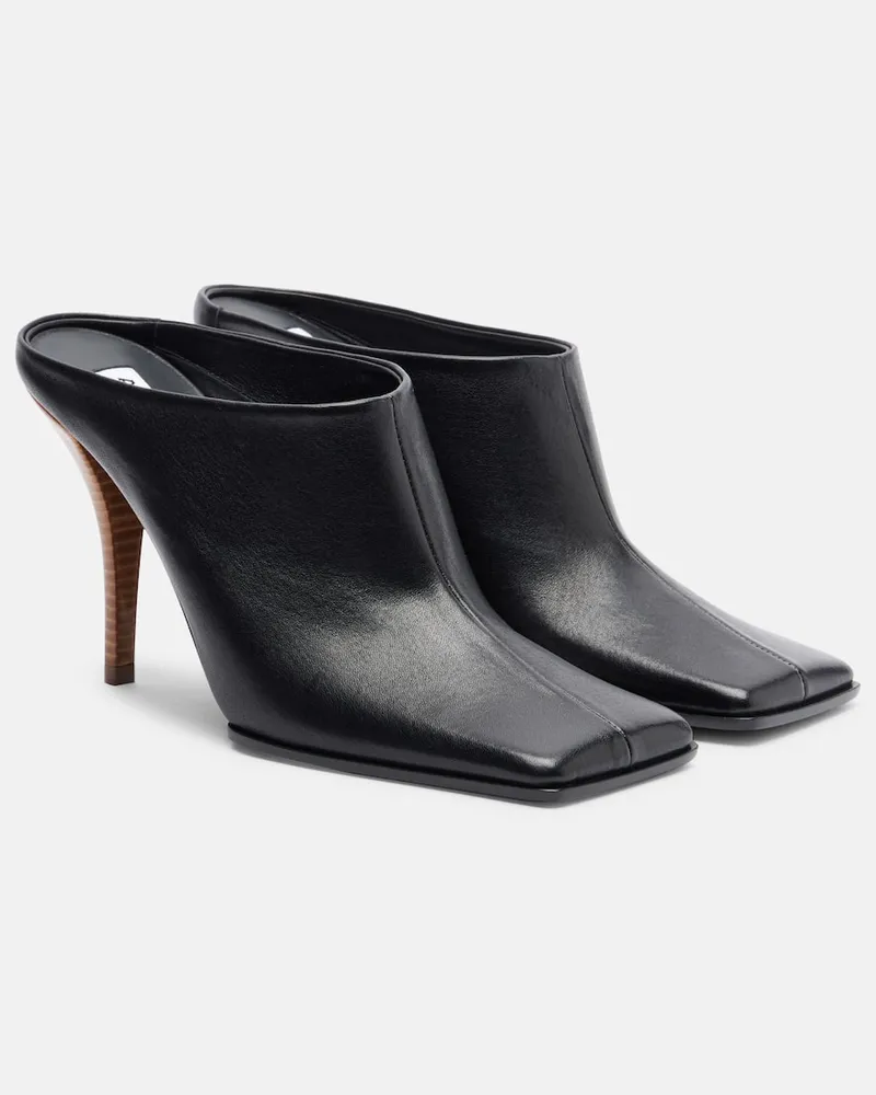 Alaïa Alaïa Mules 90 aus Leder Schwarz