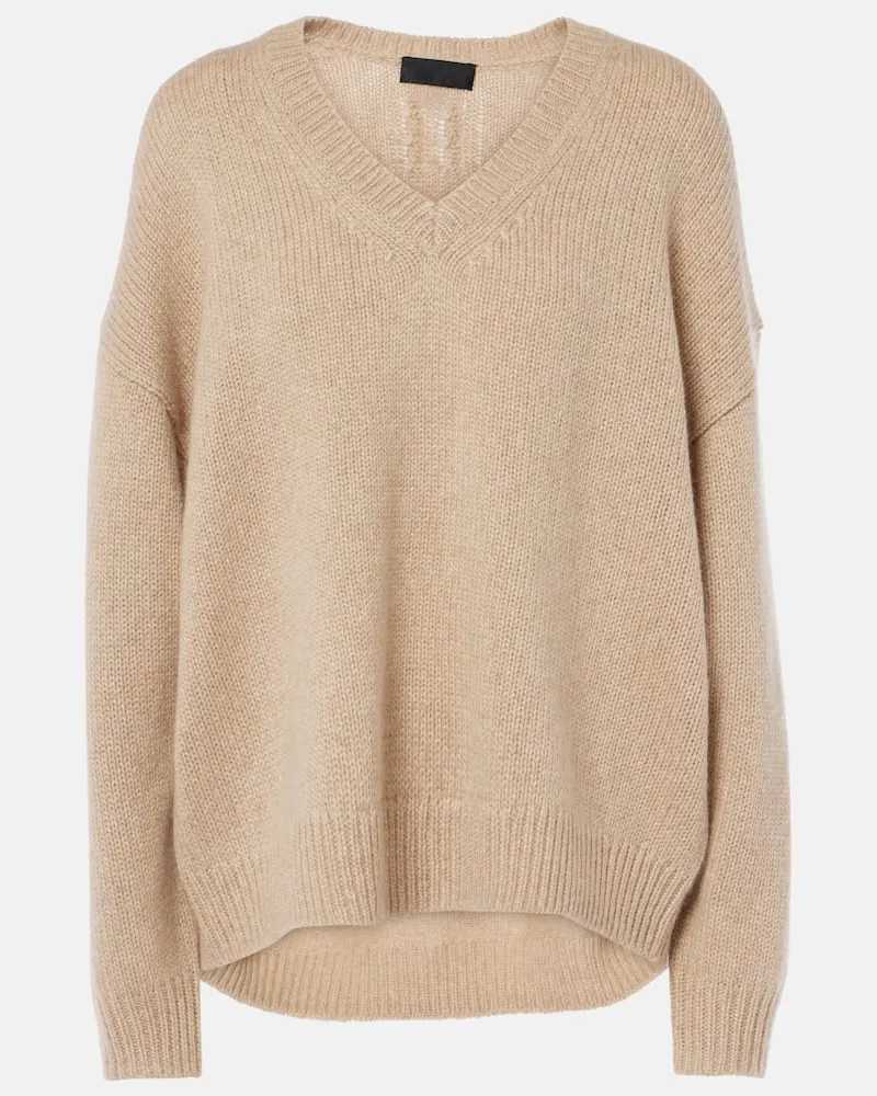 Nili Lotan Pullover Shagan aus Kaschmir Nude