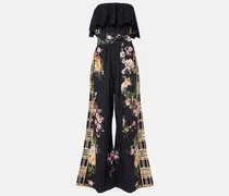 Bedruckter Jumpsuit aus Baumwolle