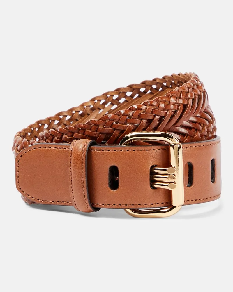 Etro Gürtel aus Leder Gelb