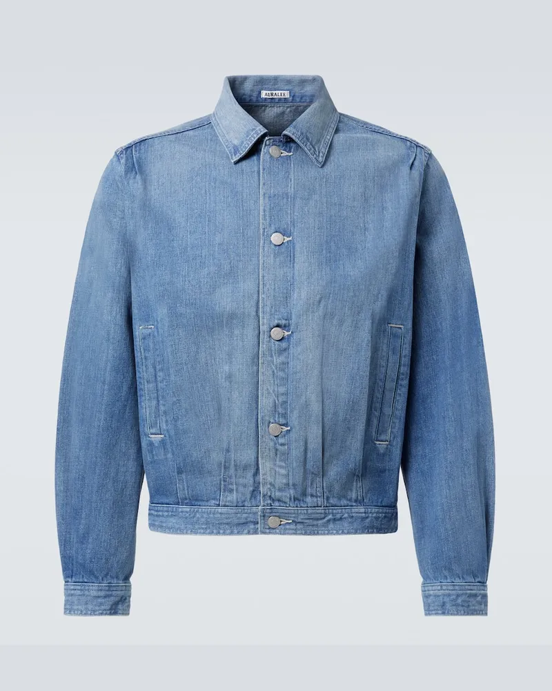 AURALEE Jeansjacke Blau