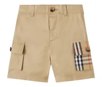 Shorts Burberry Check aus Baumwoll-Twill