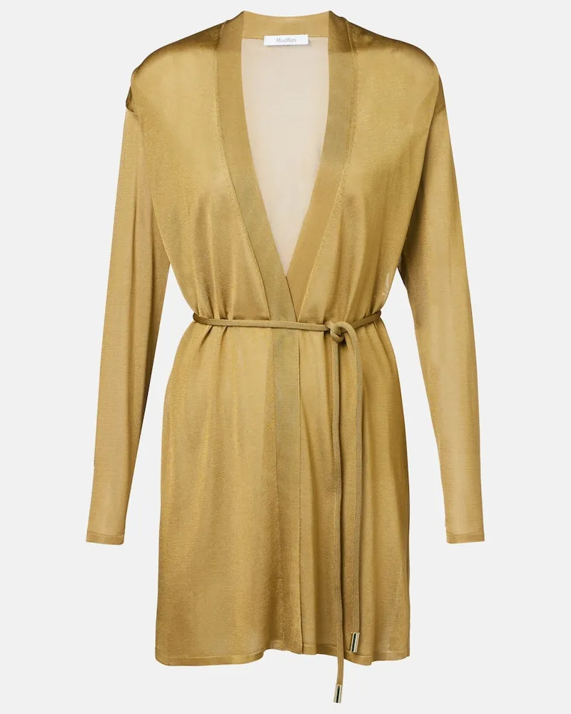 Max Mara Cardigan Danza Gold