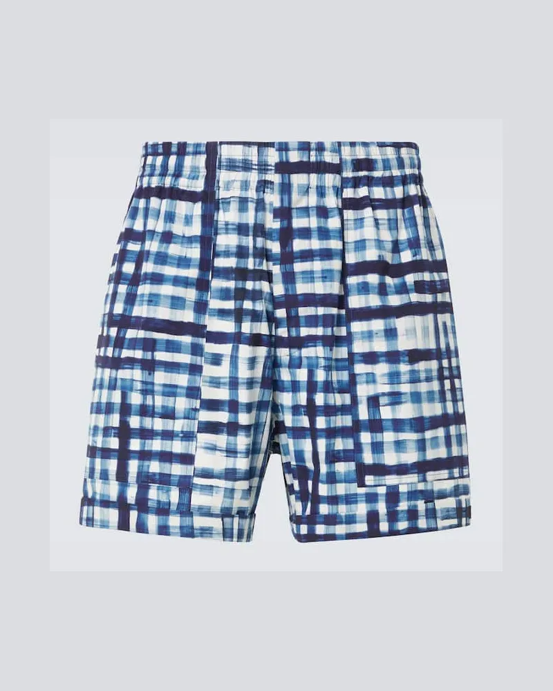 Bottega Veneta Bermuda-Shorts aus Baumwolle Nude