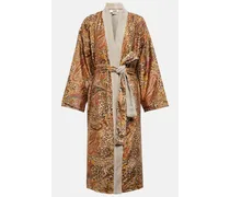Bademantel Doubled Kimono aus Frottee