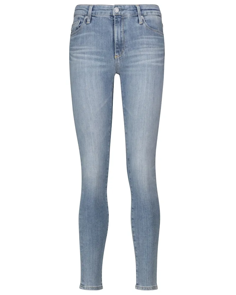 Adriano Goldschmied Skinny Jeans Farrah Ankle Seamless Blau