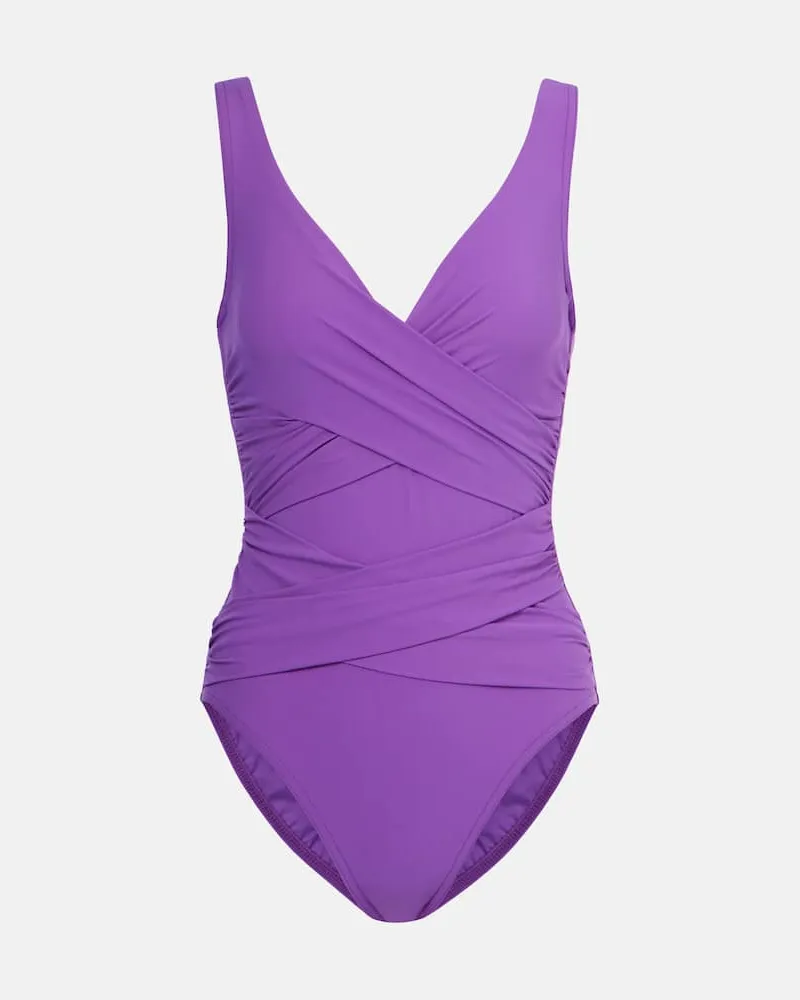 Karla Colletto Badeanzug Violett