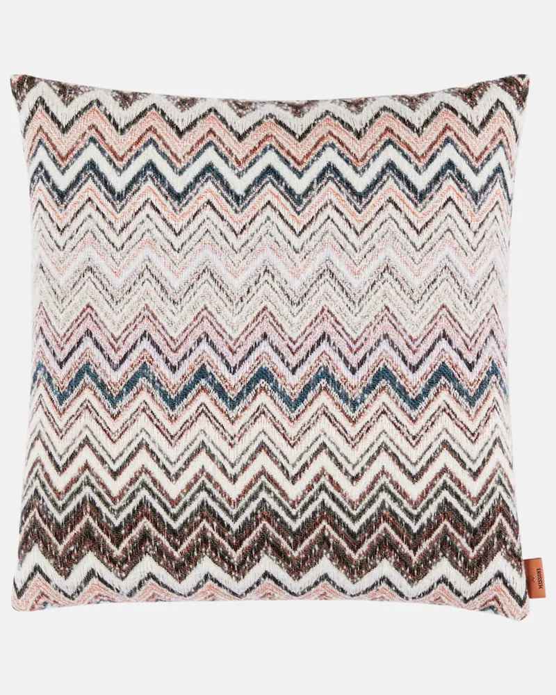 Missoni Kissen Forest aus einem Baumwollgemisch Multicolor