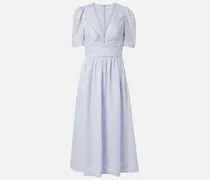 Midikleid aus Leinen
