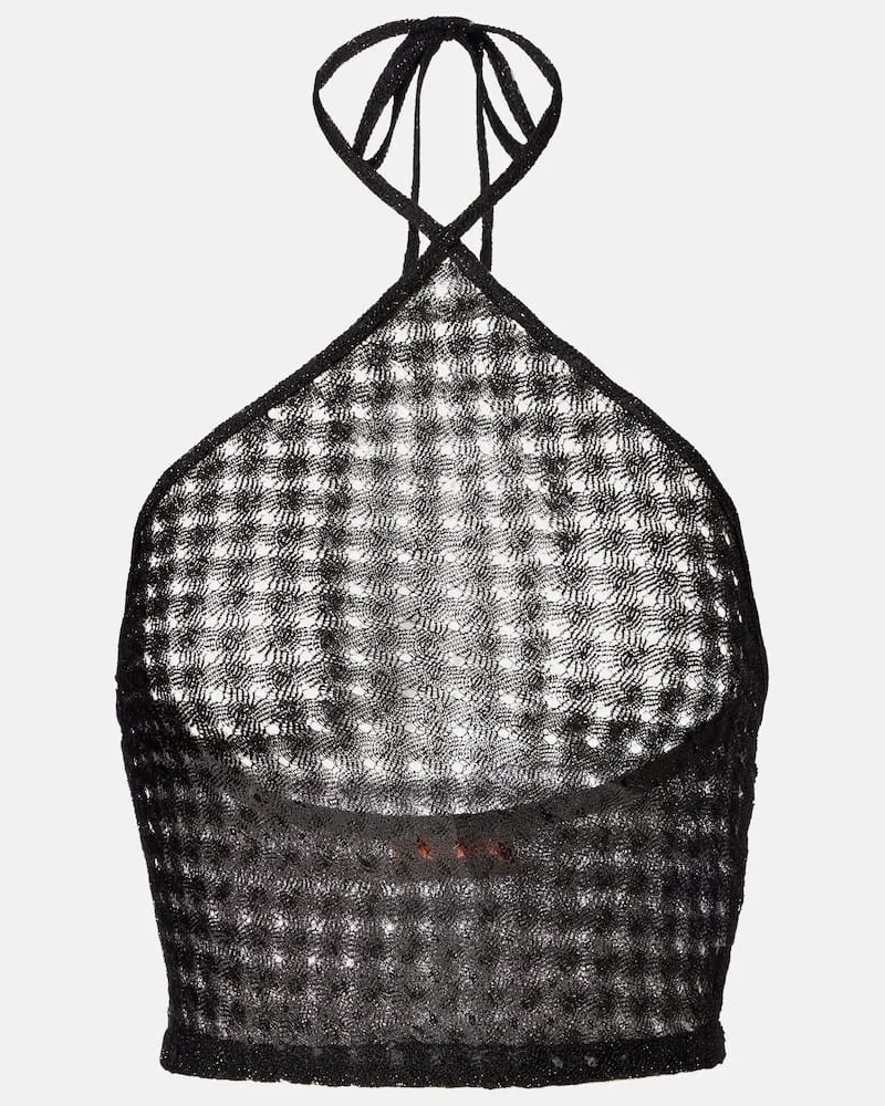 Missoni Cropped-Top Schwarz