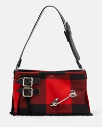 Vivienne Westwood Schultertasche Heather Small Rot