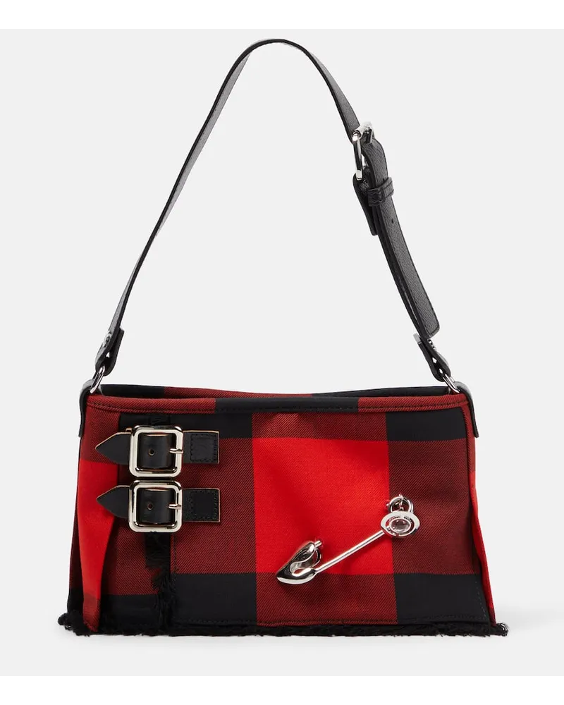 Vivienne Westwood Schultertasche Heather Small Rot