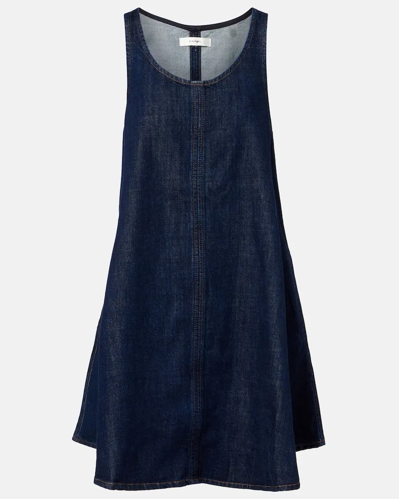 Frame Denim Minikleid Skipper aus Denim Blau