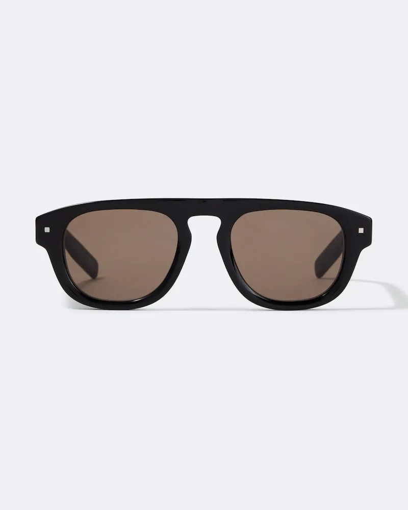 Dior Eckige Sonnenbrille Dior Line S2I Schwarz