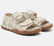 Sandalen Tyre mit Lederbesatz