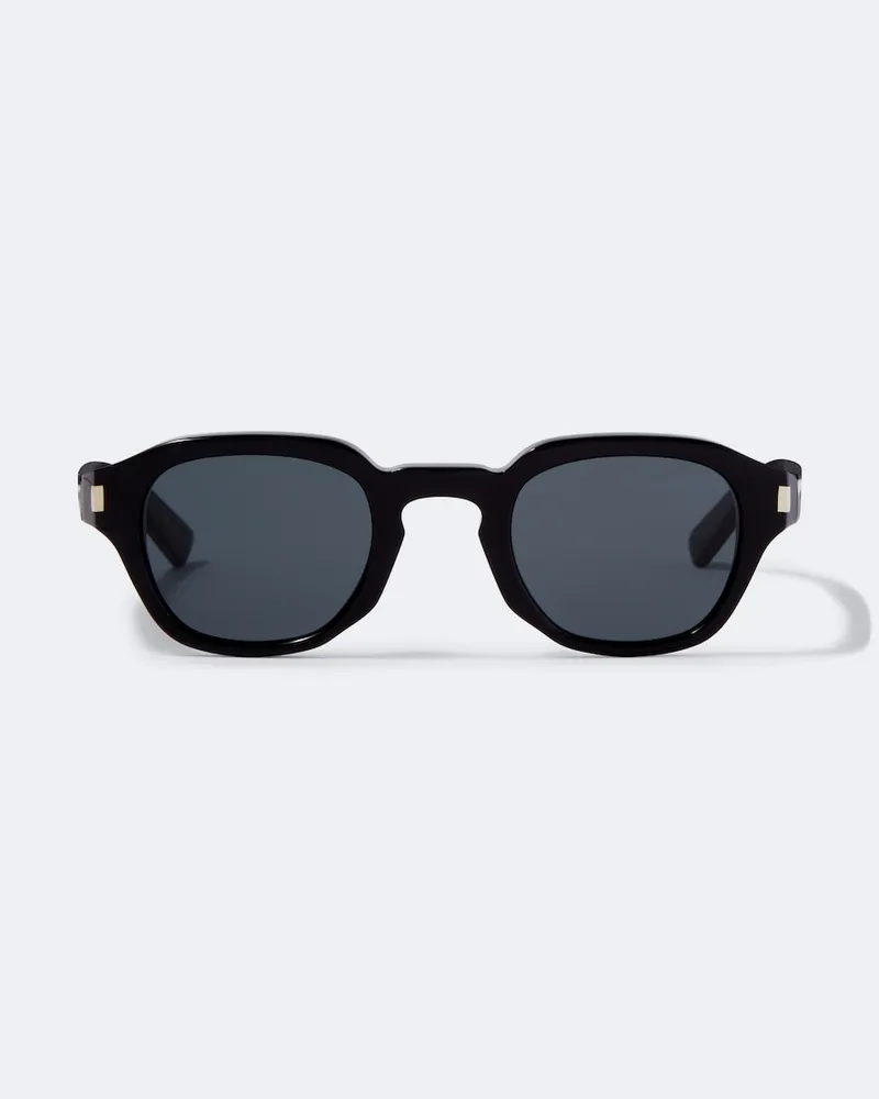 Saint Laurent Runde Sonnenbrille SL 946 Schwarz