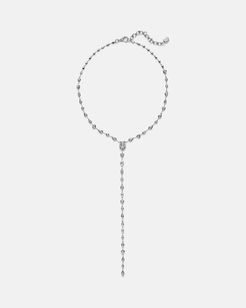 SHAY Halskette Illusion aus 18kt Weißgold mit Diamanten Silber