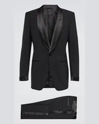 Tom Ford Smoking Atticus aus einem Wollgemisch Schwarz