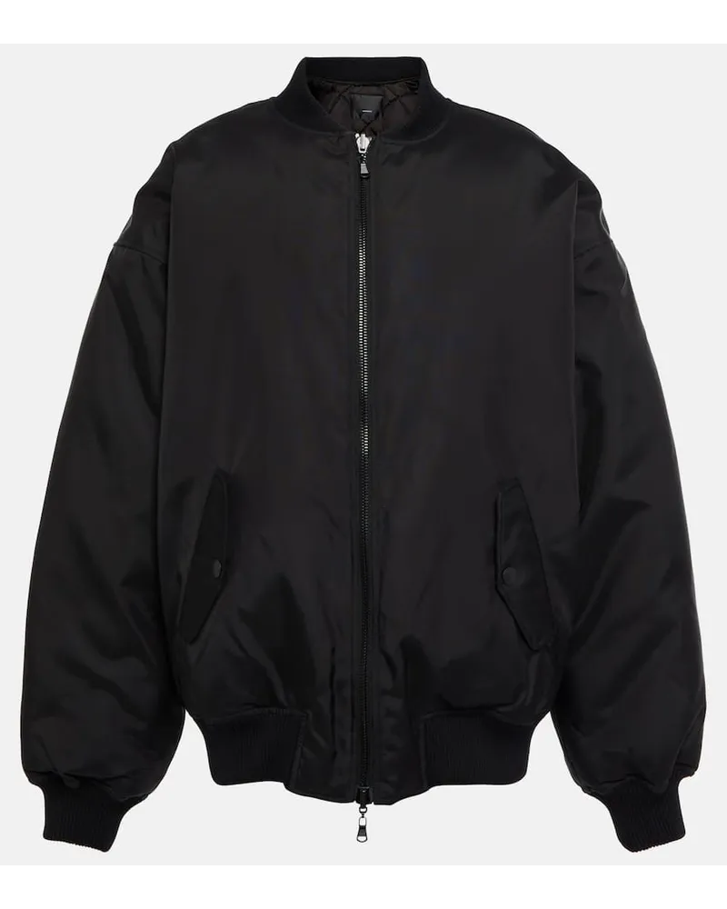 WARDROBE.NYC Wendbare Bomberjacke Schwarz