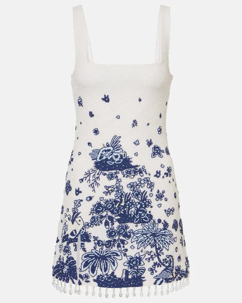 STAUD Minikleid Le Sable Blau