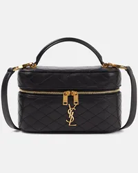 Saint Laurent Schultertasche Gaby aus Leder Schwarz