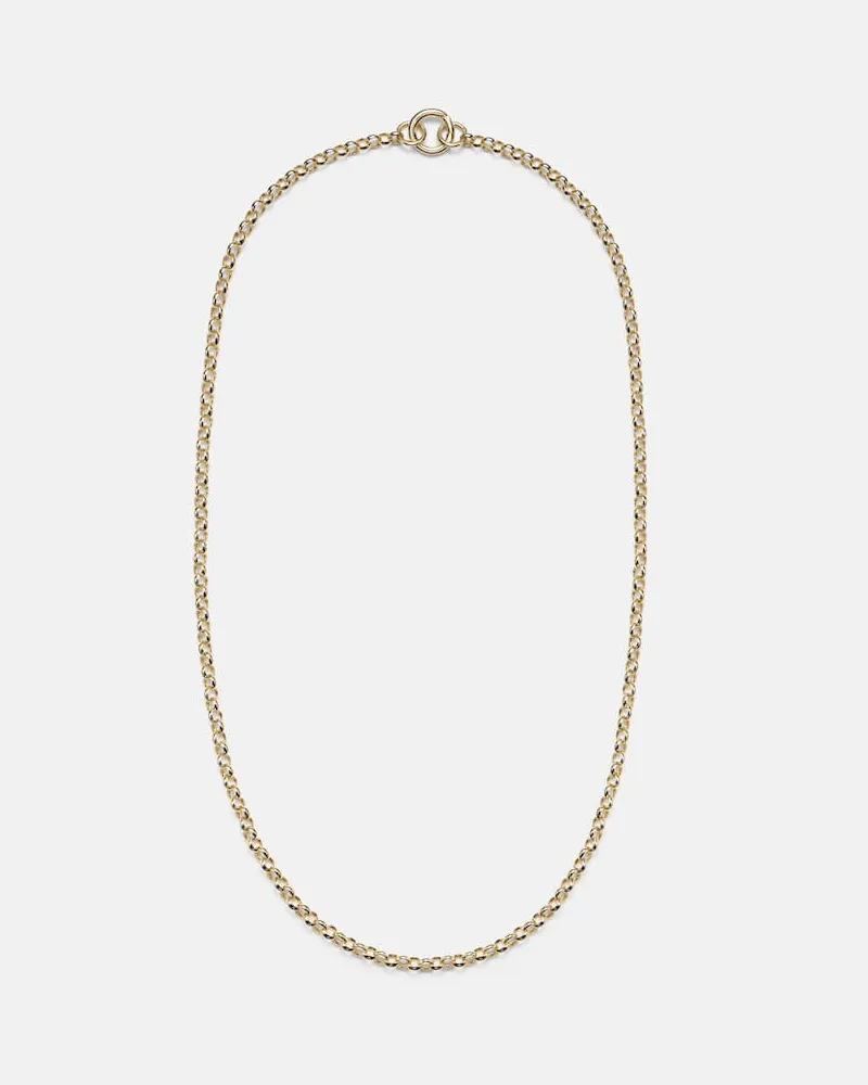 Stone & Strand Halskette aus 14kt Gelbgold Gold