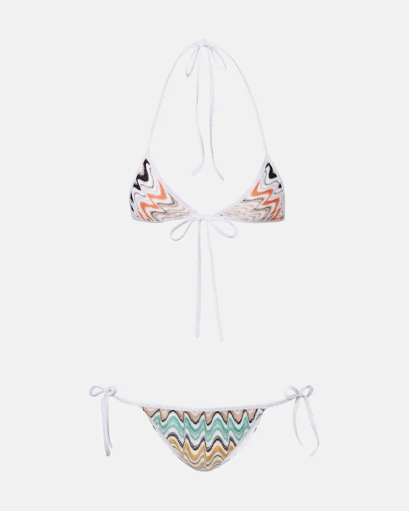 Missoni Bikini aus Häkelstrick Multicolor