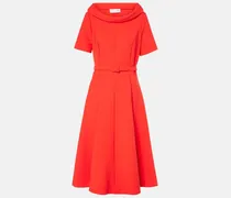 Midikleid aus einem Wollgemisch