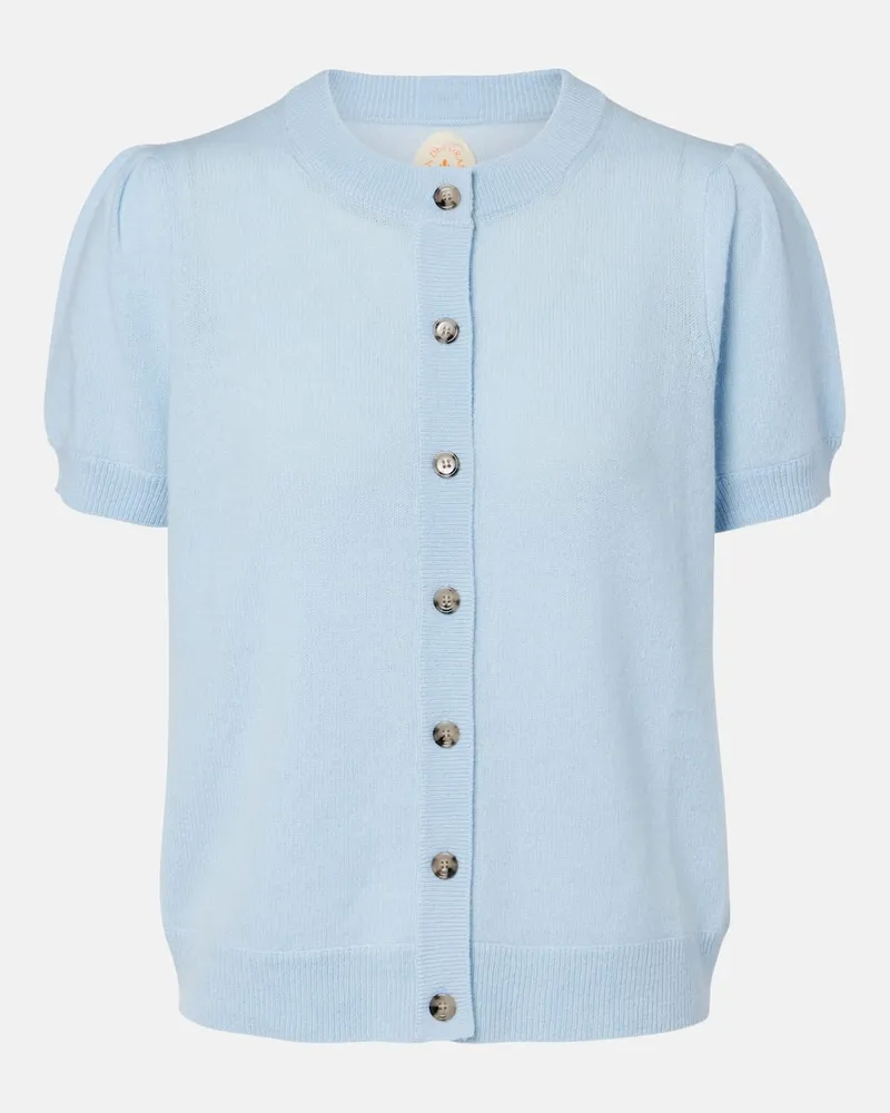 Jardin des Orangers Cardigan aus Kaschmir Blau
