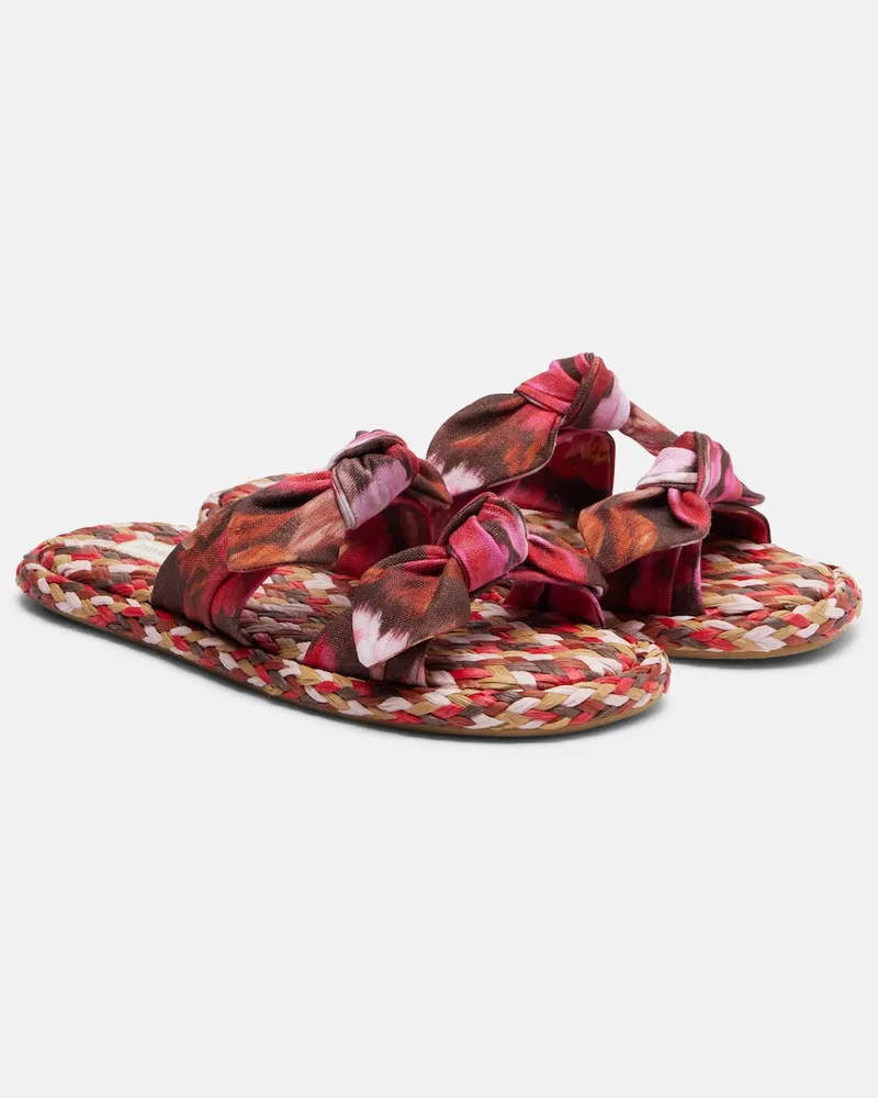 Zimmermann Espadrille-Pantoletten Carousel Rosa