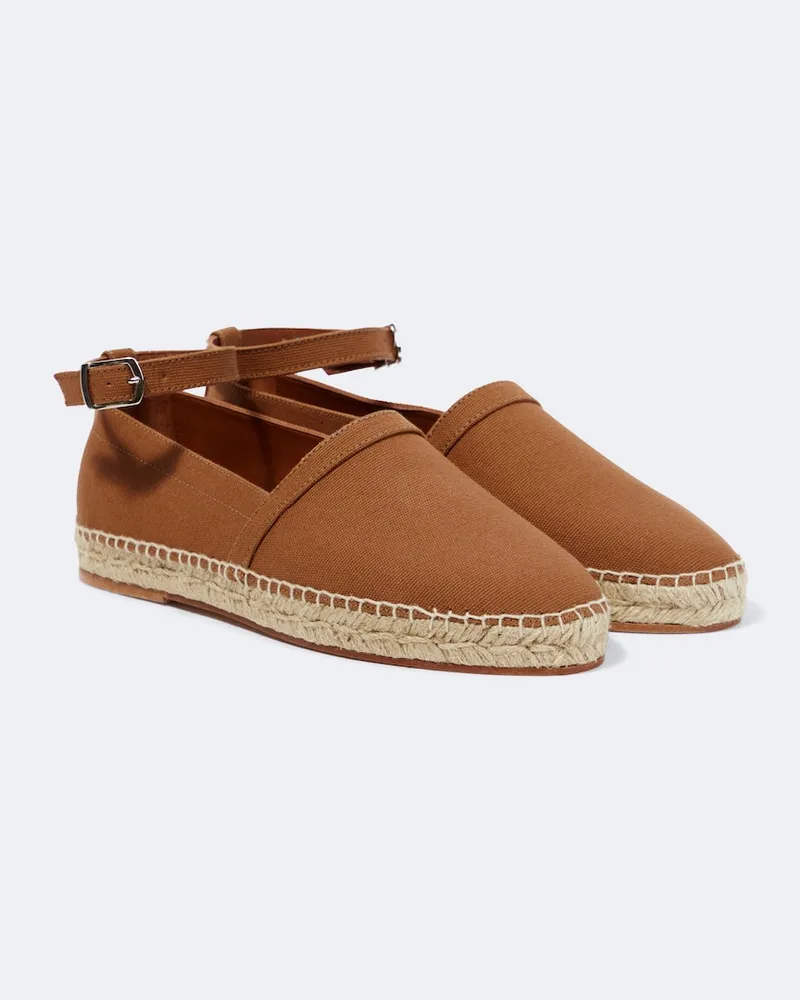 BODE Espadrilles aus Canvas Braun