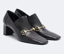 Loafer-Pumps Galleria Horsebit aus Leder