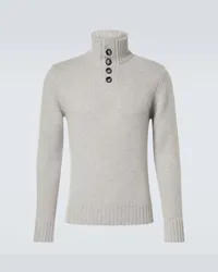 ALLUDE Pullover aus Kaschmir Grau