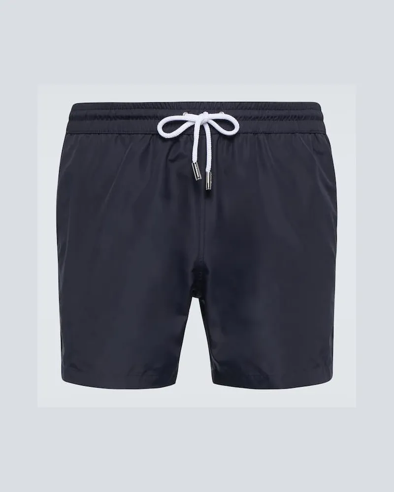 Thom Sweeney Badeshorts Blau