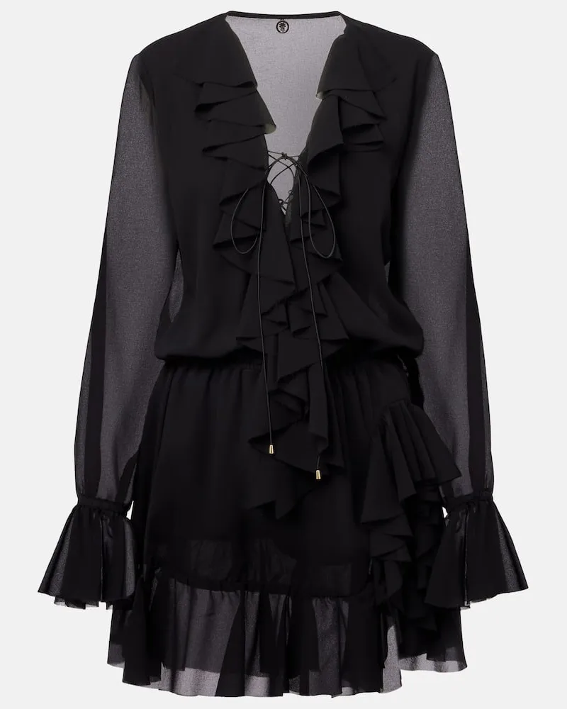 BANANHOT Minikleid Bellen Schwarz