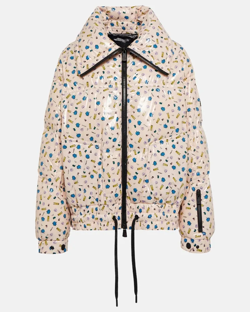 Moncler X Naj-Oleari 3 Moncler Grenoble Skijacke Chambairy Weiß