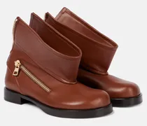 Bikerstiefel aus Leder