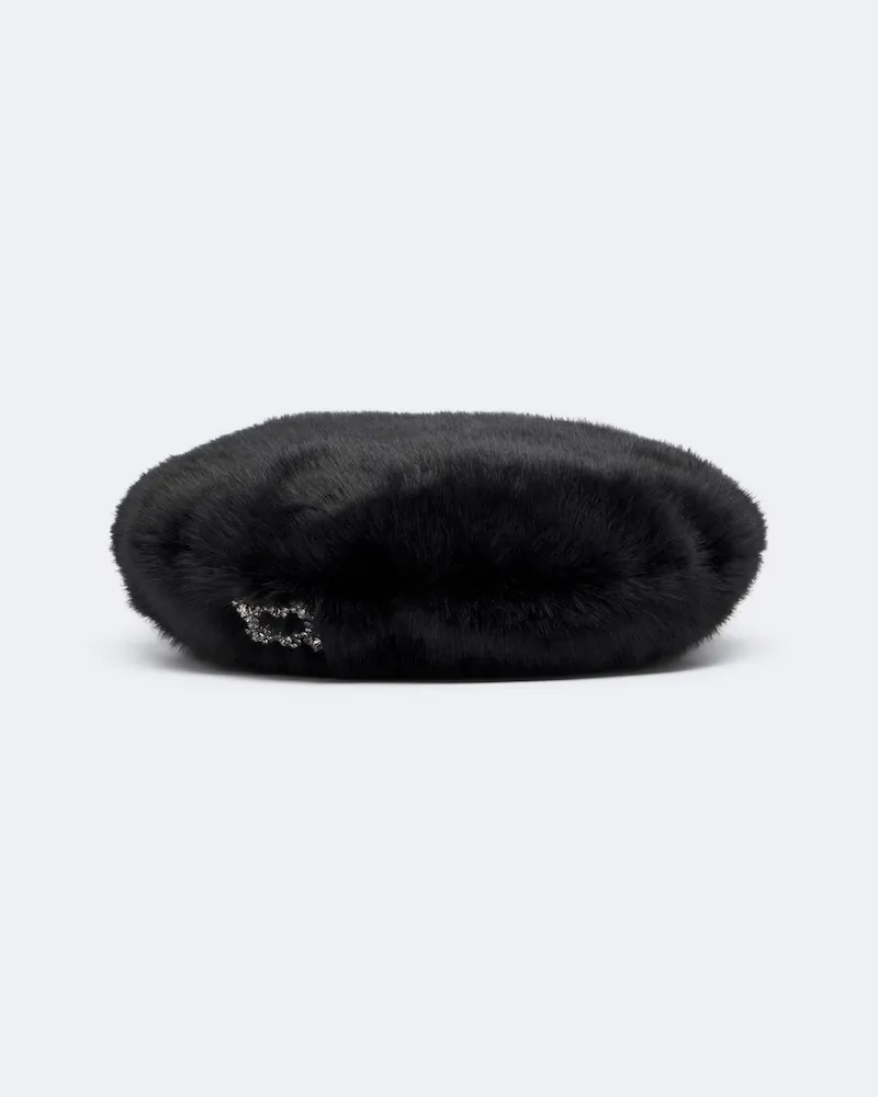 Roger Vivier Verzierte Barett Schwarz