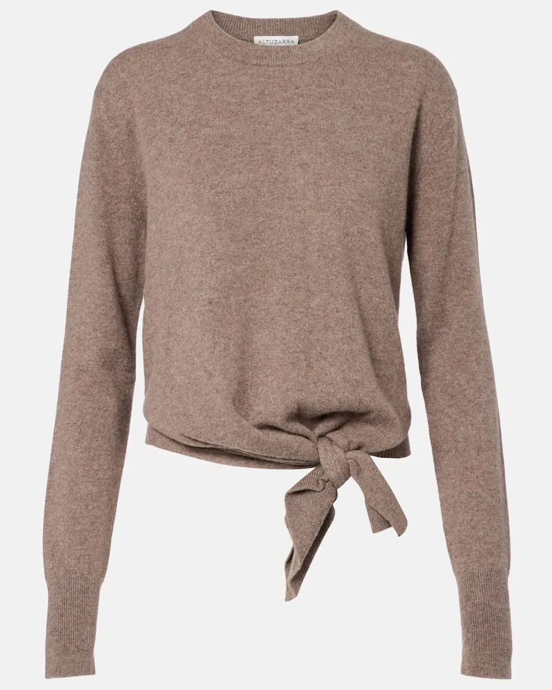 Altuzarra Pullover Nalini aus Kaschmir Braun