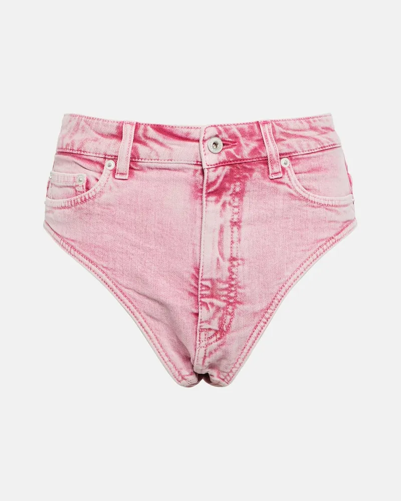 Y/PROJECT Jeansshorts Rosa