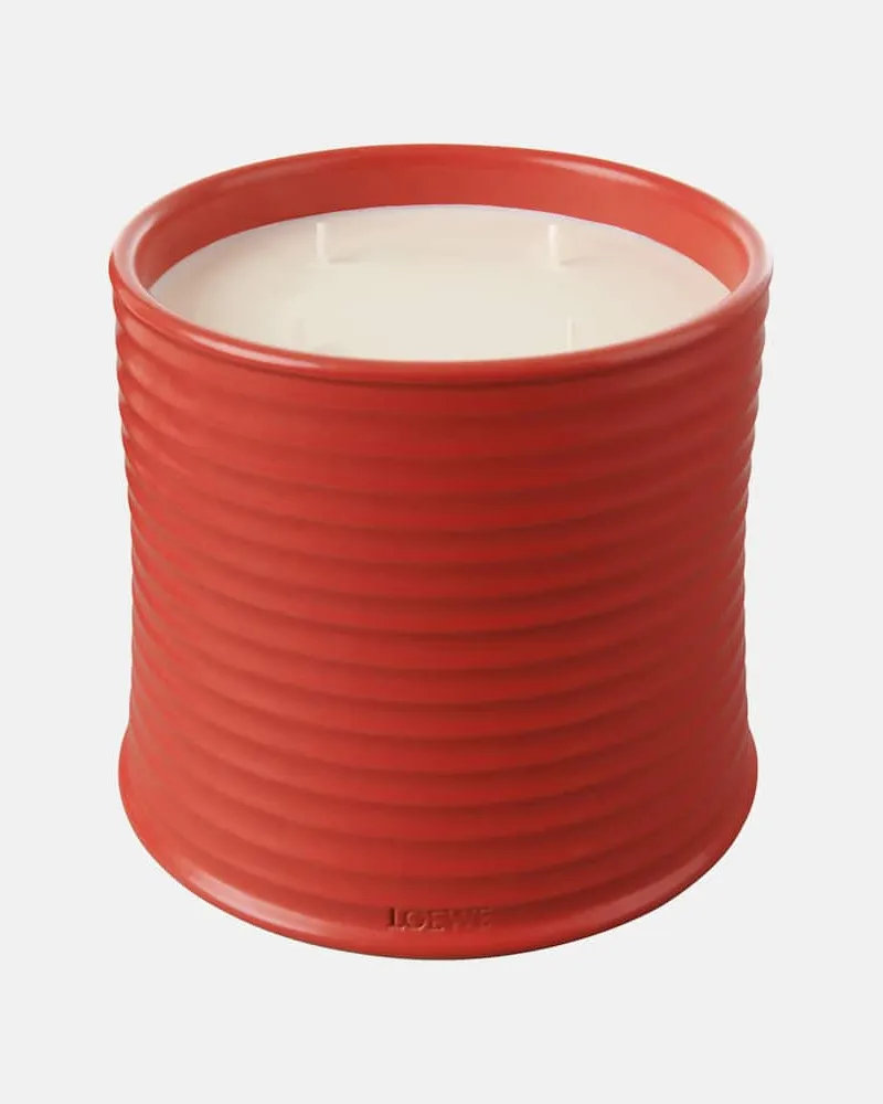 Loewe Home Scents Duftkerze Tomato Leaves Large Rot