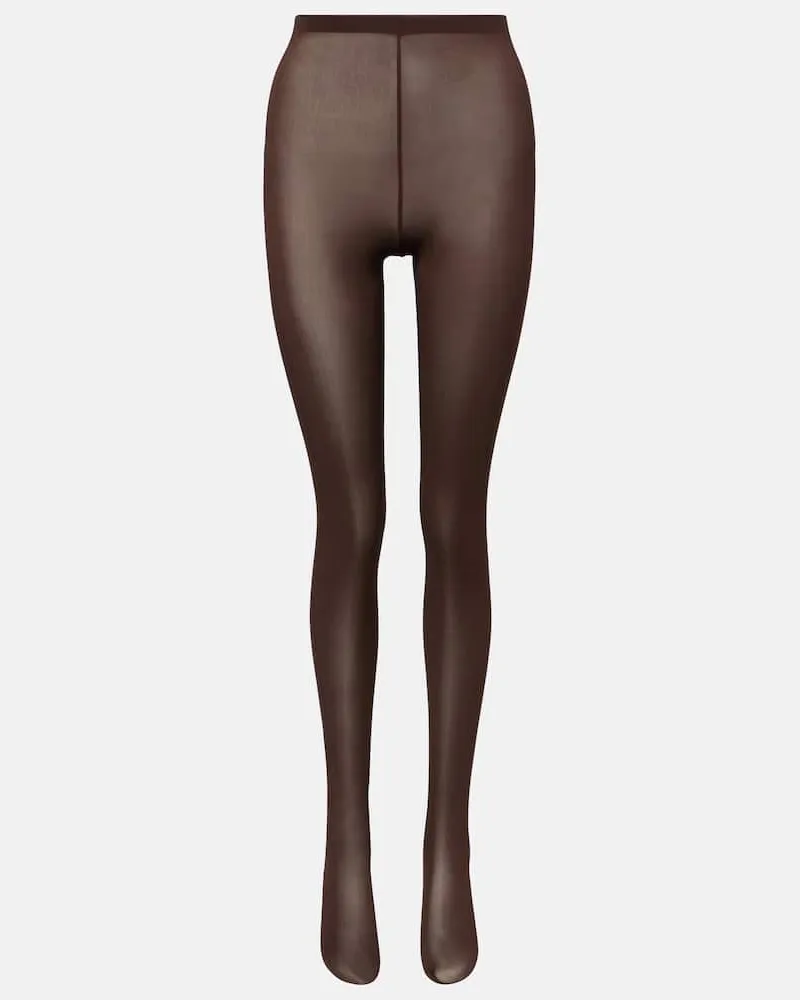 WARDROBE.NYC Strumpfhose Braun