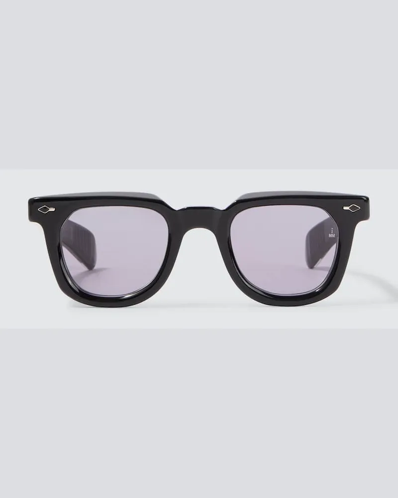 Jacques Marie Mage Runde Sonnenbrille Vendome Schwarz