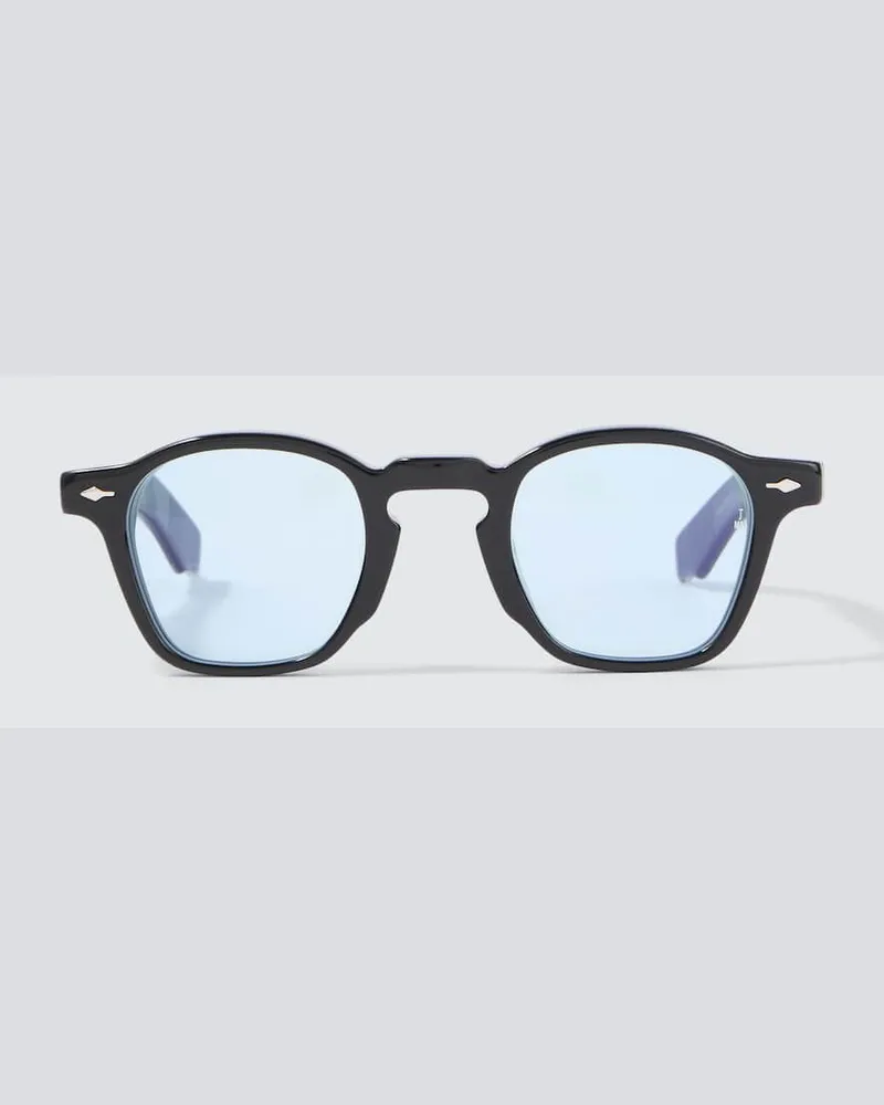 Jacques Marie Mage Eckige Sonnenbrille Zephirin Schwarz
