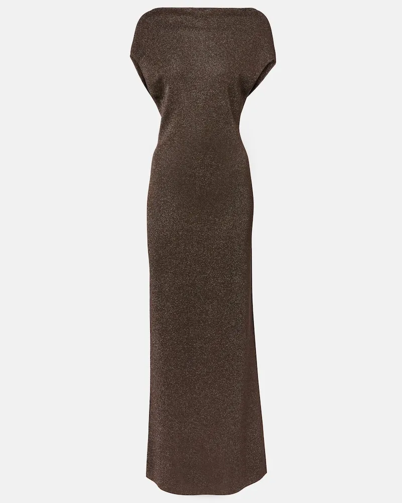 Max Mara Maxikleid Eschimo Braun
