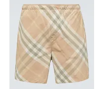 Badeshorts Burberry Check