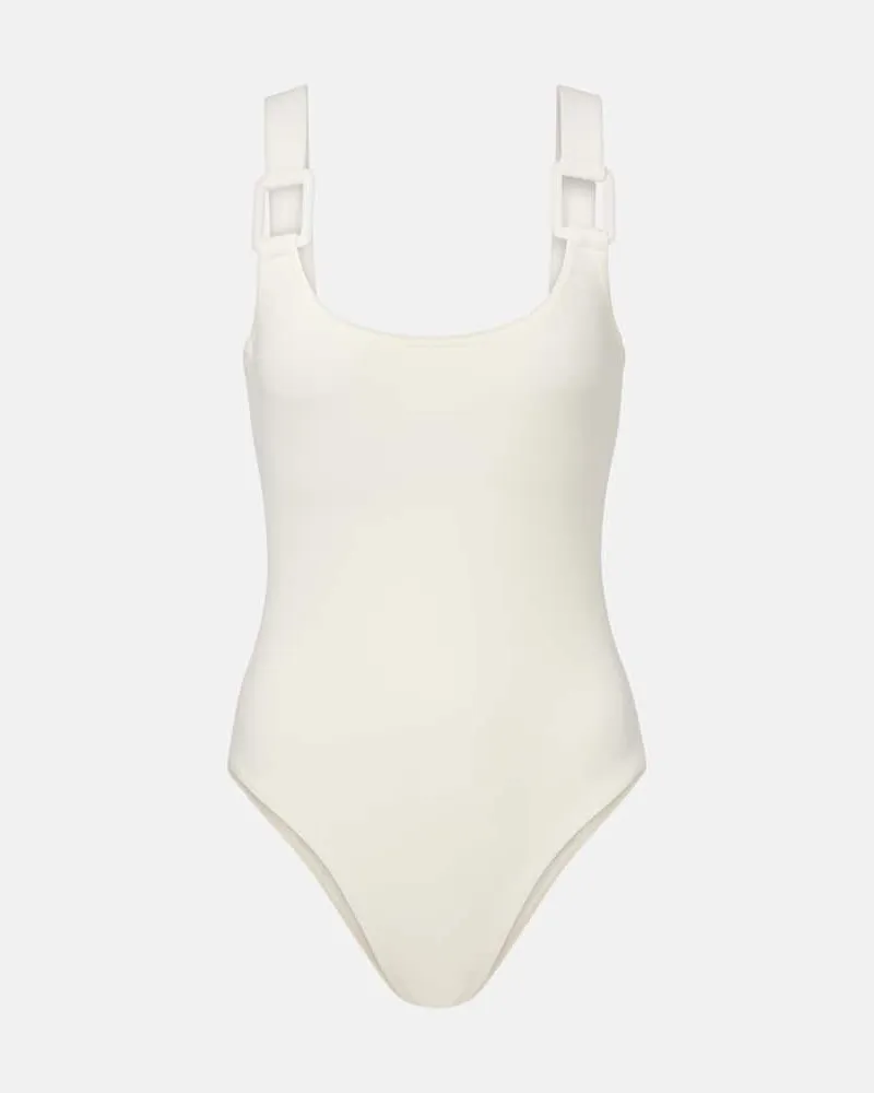 Karla Colletto Badeanzug Juni Weiß