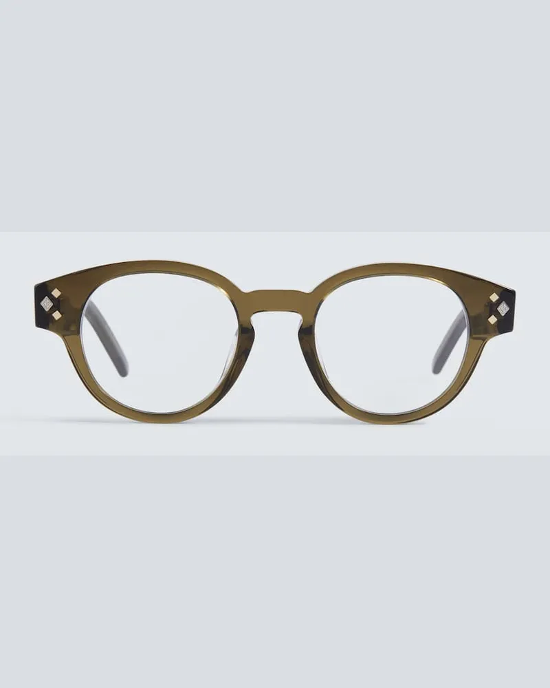 Dior Runde Brille CD DiamondO R1I Braun