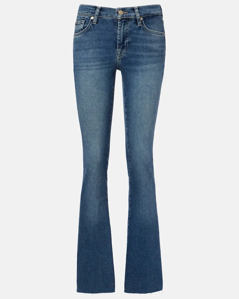 7 for all mankind Jeans Bootcut Tailorless Blau