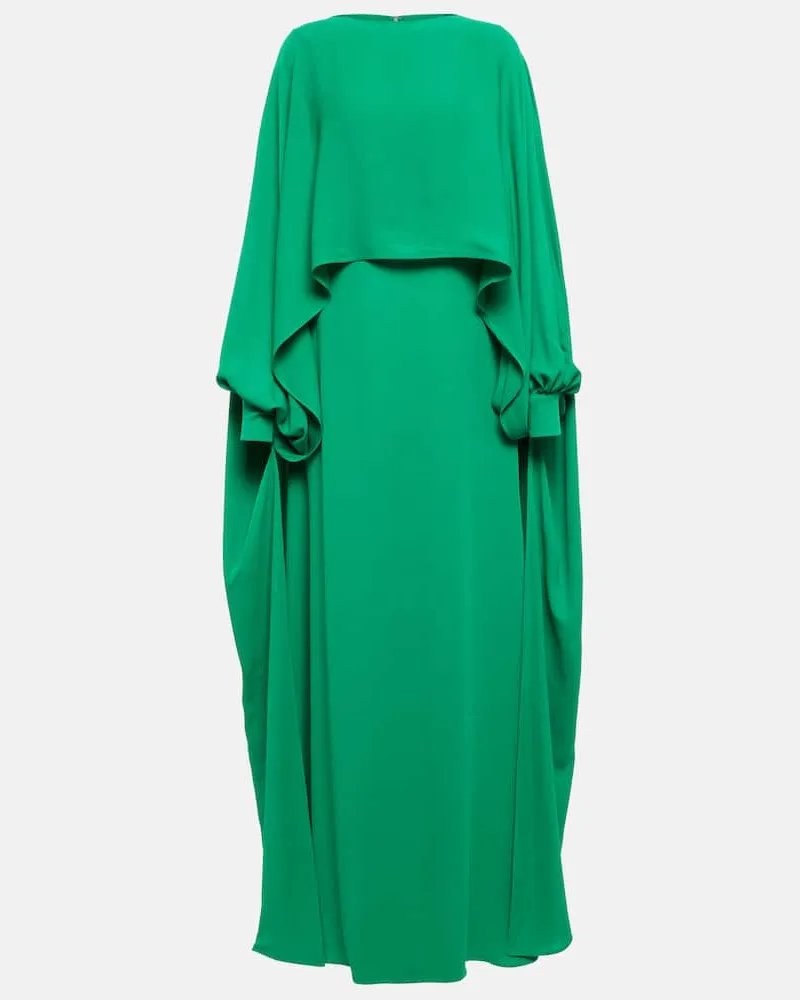 Valentino Garavani Robe aus Seide Grã¼n